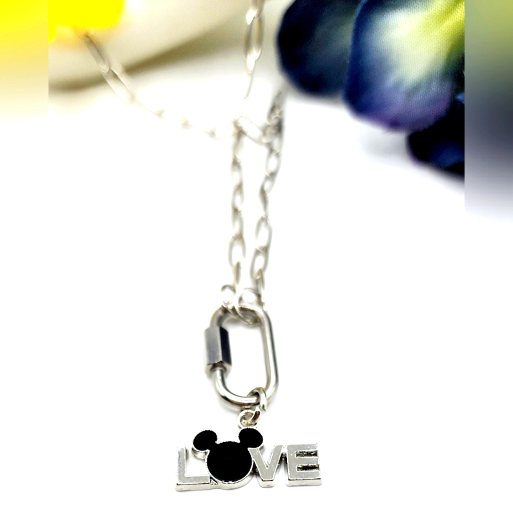 Custom Made Necklace,small Paperclip Chain,19im
